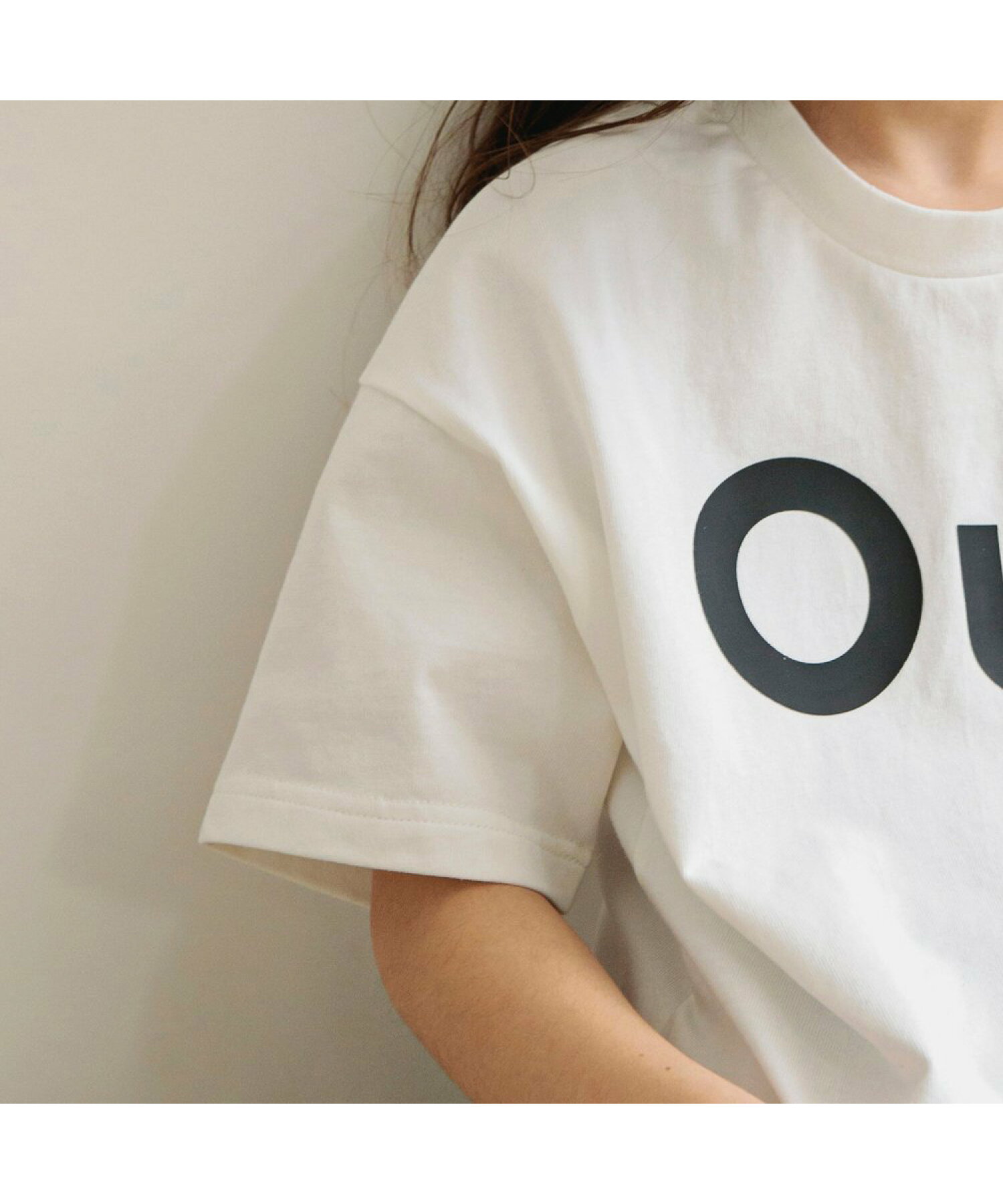 【Ou? by EDWIN】Ou?BIGロゴ半袖Tシャツ